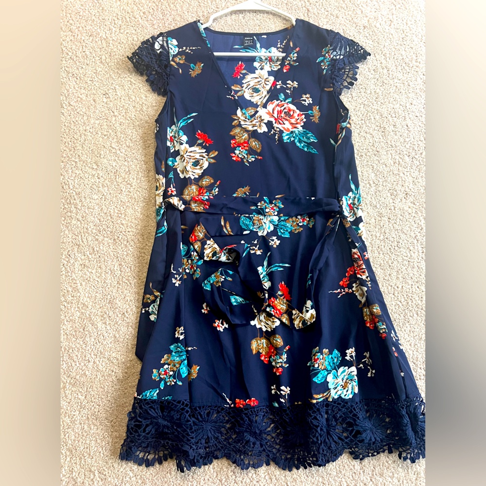 Floral Dress- SHEIN